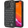 Mercedes Benz Apple iPhone 13 Pro Mercedes dėklas Sidabrinis Stars Pattern (MEHCP13LESPBK) juodos spalvos