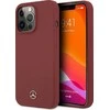 Mercedes Benz Apple iPhone 13 Pro Mercedes dėklas Silicone Line (MEHCP13LSILRE) raudonos spalvos