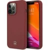 Mercedes Benz Apple iPhone 13 Pro Max Mercedes dėklas Silicone Line (MEHCP13XSILRE) raudonos spalvos