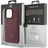 Mercedes MEHCP15LARMRE Apple iPhone 15 Pro 6.1" dėklas telefonui raudonos spalvos Leather Urban Bengale