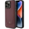Mercedes MEHCP15LARMRE Apple iPhone 15 Pro 6.1" dėklas telefonui raudonos spalvos Leather Urban Bengale