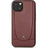Mercedes MEHCP15SARMRE Apple iPhone 15 / 14 / 13 6.1″ Raudona kietas dėklas Leather Urban Bengale