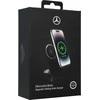 Mercedes Foldable Belaidis įkroviklis 2-in-1 MEMFBGSLK 15W juodos spalvos Sidabrinis Star MagSafe