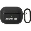 Mercedes Benz Apple AirPods Pro AMG Leather Big Logo (AMAPSLWK) ausinių dėklas juodos spalvos
