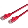Mercodan Kabelis sieciowy RJ-45, Cat.6, U/UTP, LSZH, UltraFlex, raudona, 15 m (371234150)