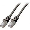 Mercodan Patch kabelis CAT6 UTP, juodas, 0,25 m, be halogenų, 2x4xAWG24