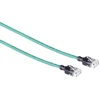 Mercodan Kabelis sieciowy RJ-45, Cat.6a, U/UTP, LSZH, Slim, žalia, 5 m (371926010)