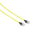 Mercodan 371925002, 0,25 m, Cat6a, U/UTP (UTP), RJ-45, RJ-45, Geltonas