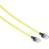 Mercodan 371925100, 10 m, Cat6a, U/UTP (UTP), RJ-45, RJ-45, Geltonas
