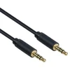 Mercodan PRO Minijack 1.0m, ULTRA SOFT 3.5mm, ekranuotas kabelis kištukas:kištukas