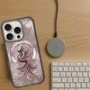 Dėklas Nimmy Magnetic Fantasy Animal MagSafe skirtas Apple iPhone 16 Pro Max rose aukso spalvos