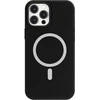 Mercury MagSafe Silikoninis Apple iPhone 12 Pro Max 6.7" dėklas telefonui juodos spalvos