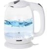 Mesko | Virdulys | MS 1302w | Elektrinis | 2200 W | 1,7 l | Stiklas | 360° sukamasis pagrindas | Baltas