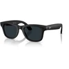Išmanieji akiniai RayBan Meta Wayfarer Gen 2, juodi rėmeliai ir skaidraus-pilko gradiento lęšiai, standartinis dydis