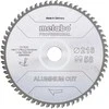 Pjovimo diskas aliuminiui Metabo FZ/TZ Aliuminio Cut Professional; 216x30x58 mm; -5°