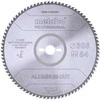 Pjovimo diskas aliuminiui Metabo FZ/TZ Aliuminio cut professional; 305x30x84 mm; -5°