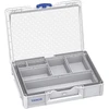 Metabo Tanos Systainer³ organizer M89 pilkas 396 x 296 x 82 mm with 6 insert boxes (83500002)