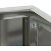 Sodo vazonas Sidabrinė 60 x 60 x 50 cm Galvanizuotas plienas