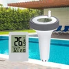 Meteo Meteo Vandens jutiklis Belaidis termometras TB2N LCD