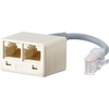 METZ CONNECT ISDN-Adapteris mit Verl. WE 8 - 2 x WE 8 0,1m