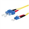 Metz Kabelis krosowy METZ CONNECT OpDAT, SC-D/LC-D OS2, 1,5 m