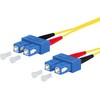 METZ CONNECT OpDAT jungties kabelis, SC-D/SC-D OS2, 3 m
