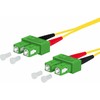 Metz kabelis kryžminio sujungimo METZ CONNECT OpDAT, SC-D/SC-D OS2, 1 m