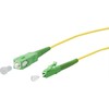 METZ CONNECT OpDAT jungties kabelis, SC-S APC/LC-S APC OS2, 2 m
