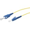 METZ CONNECT OpDAT jungties kabelis, SC-S/LC-S OS2, 3 m