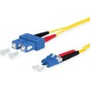 Metz METZ CONNECT OpDAT Patchcable SC-D/LC-D OS2, 15 m