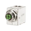 MetzConnect BTR METZ CONNECT Plokštės adapteriai M12, kodavimas X, į RJ45 – kampiniai