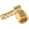 meva Adapterio kampinė jungtis 1/4'' LH, skirta prijungti dujų žarną 8x15 mm