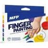 MFP pirštų dažai, 6 vnt. spalvų, 30 ml