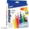 Mfp Paper MFP popierinės kreidelės M 12 JUMBO trikampės su galąstuvu 6330513