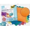 Mfp Paper Vaivorykštinis popierinis audinys su įspaudu 14x14cm 50 vnt.