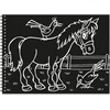 Dėlionė MFP Scratch paveikslėlio blokas 14x10cm 10l mišinys