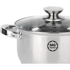 MG Home Plieniniai puodai MG Home Verso, 4 indukcinių puodų rinkinys