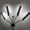 Michaelmarinelli 4 keturgubos lanksčios LED kosmetinės lempos nuotraukoms ir vaizdo įrašams, 65 W / M65, juodos
