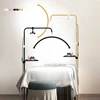 Michael Marinelli LED kosmetinė besėilė lampa „Moon“ makiažui, nagams, blakstienoms 45 W + pultelis / Gx580pro Balta
