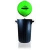 Style Waste bin Eco solution 35L 42,5x37,5x54cm dark pilkas/žalias