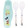 Mickey Mouse Peliukas Mikis – 2 šaukštai maitinimui + dėklas (kietas)