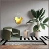 Lubinis šviestuvas Neon Yellowpop Disney Mickey Mirror auksinė
