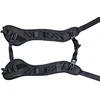 Micnova Kameros diržas - BlackRapid Blackline II Dvigubas reguliuojamas 2 kameroms Juodas