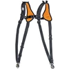 Micnova Kameros diržas - BlackRapid Double Slim X Extra Comfort, reguliuojamas, paminkštintas, juodas