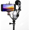 Micnova Laikiklis / Bėgelis / Adapteris filmavimui / Fotoaparatui – 3x karšta batutė + 1/4" sriegis