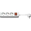 Galios juosta MicroConnect 3 lizdai 3 m (GRU0033WS)
