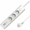 Listwa zasilająca MicroConnect 3-way USB Schuko Power Strip