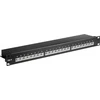 MicroConnect CAT6 24 port 19" Patch Panel,