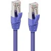 MicroConnect CAT6A S / FTP 0,25m Violetinė LSZH