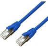 MicroConnect CAT6A S / FTP 15m Mėlyna LSH